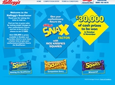 SnaxFactor Microsite