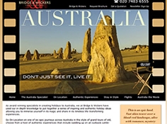 Australia on Location Microsite